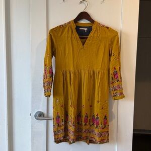 Floreat Embroidered Women's Dress XS